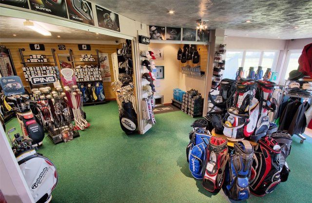 Example pro shop layout 